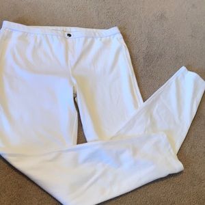 White Vera Wang leggings